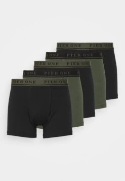 Pier One 5 PACK - Panties - Black/mottled Dark Grey 13 Pier One 5 PACK - Panties - Black/mottled Dark Grey -Pier One Store 00955010cec94d048deaec05ec199c27