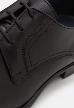 Pier One LEATHER - Schnürer - Black -Pier One Store 05811a4bfe5243e3bee15ff78978f3c0