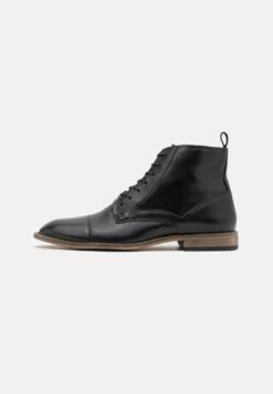 Pier One Schnürstiefelette - Black