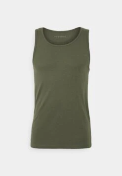 Pier One 3 PACK - Unterhemd/-shirt - Black/khaki/mottled Dark Grey -Pier One Store 0f2fccc3500d43e89c1d03ced73ce834