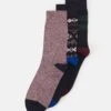 Pier One 3PACK - Socken - Dark Blue, Dark Red, White -Pier One Store 184d959e5fd3487c9e43973166d9c2dc