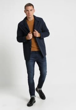 Pier One Strickpullover - Mottled Dark Yellow -Pier One Store 239be398c49b414ab6f069d4af08b52a