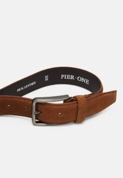 Pier One LEATHER UNISEX - Gürtel - Cognac -Pier One Store 2a7a4da287ac4e3aa1f4ad0c94503e0d