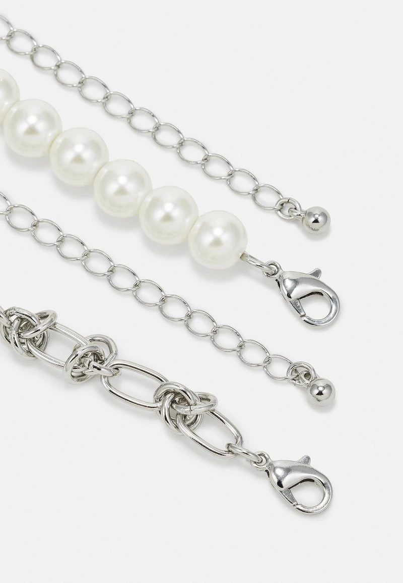 Pier One 2 PACK UNISEX - Halskette - Silver 4 Pier One 2 PACK UNISEX - Halskette - Silver – Bild 2