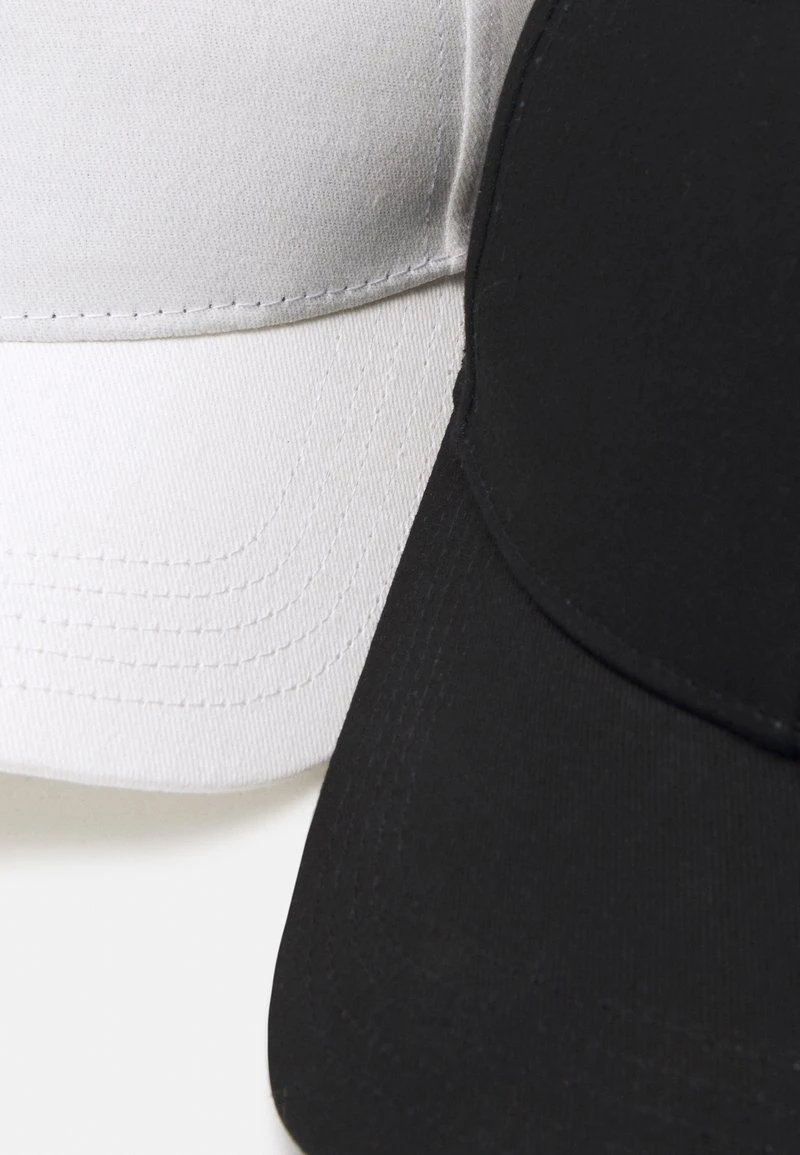 Pier One UNISEX 2 PACK - Cap - Black/white 6 Pier One UNISEX 2 PACK - Cap - Black/white – Bild 4