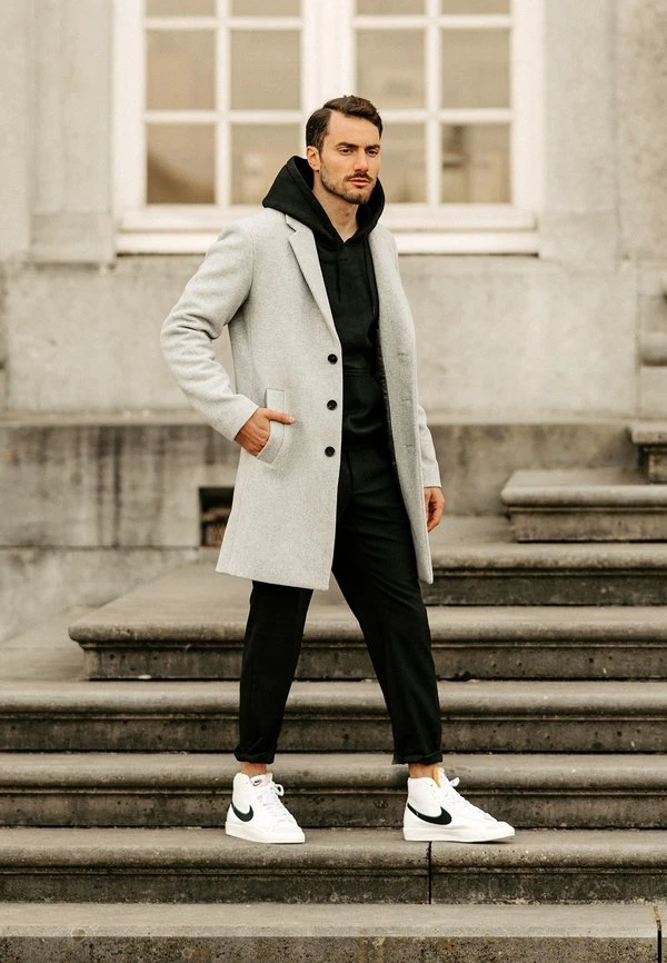 Pier One Klassischer Mantel - Grey 8 Pier One Klassischer Mantel - Grey – Bild 6