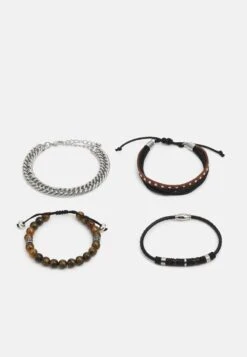 Pier One 4 PACK - Armband - Silver-coloured -Pier One Store 63cf059447144a91a73feb285e7d11ba 1