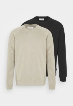 Pier One 2 PACK - Sweatshirt - Tan/black 13 Pier One 2 PACK - Sweatshirt - Tan/black -Pier One Store 6a7cffa918a047328320e3fd00079391