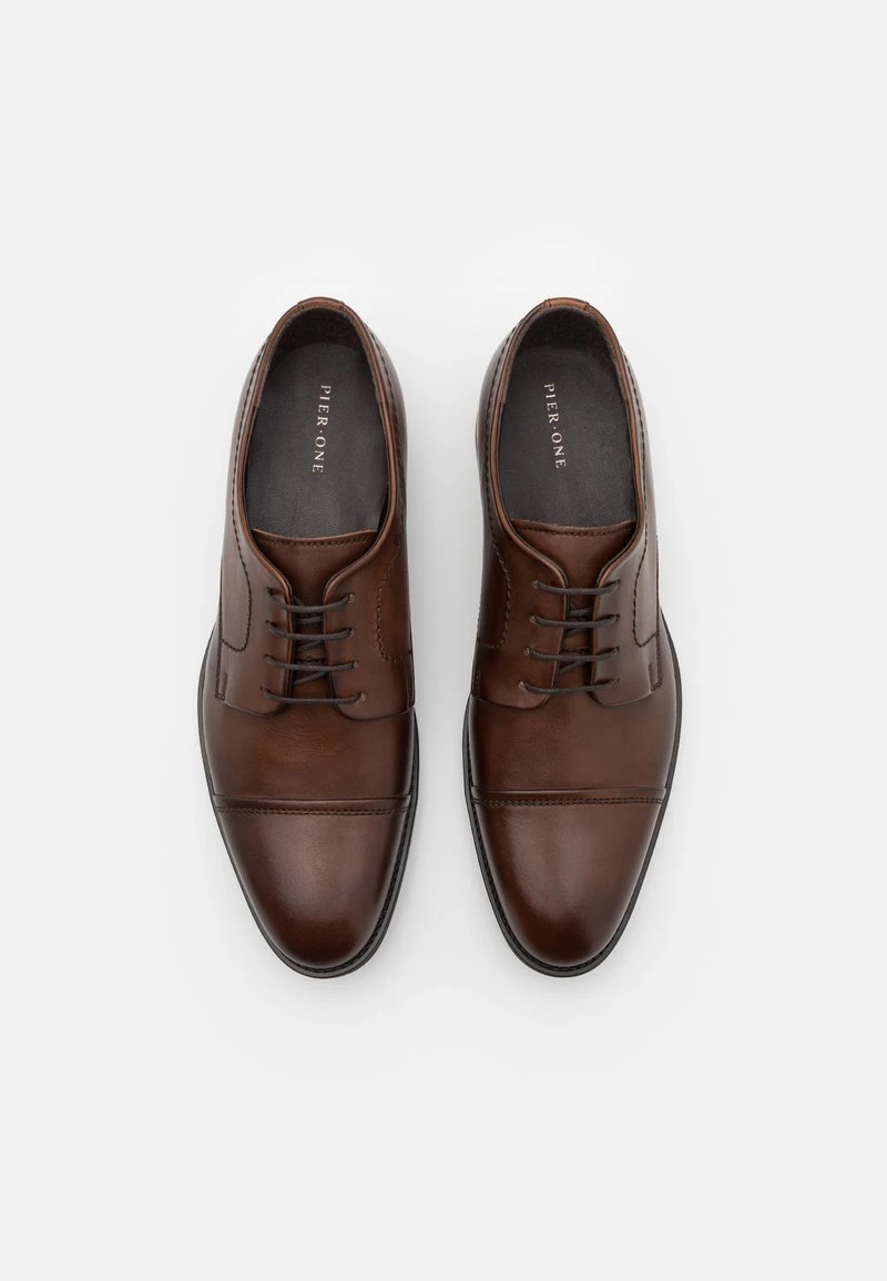 Pier One LEATHER - Schnürer - Brown 6 Pier One LEATHER - Schnürer - Brown – Bild 4