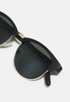 Pier One UNISEX - Sonnenbrille - Black/green -Pier One Store 831de5521564468e8ff4e765d8deb134