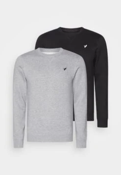 Pier One Sweatshirt - Black/mottled Grey -Pier One Store 85f1371ece5d476794476850af6f9da1 1