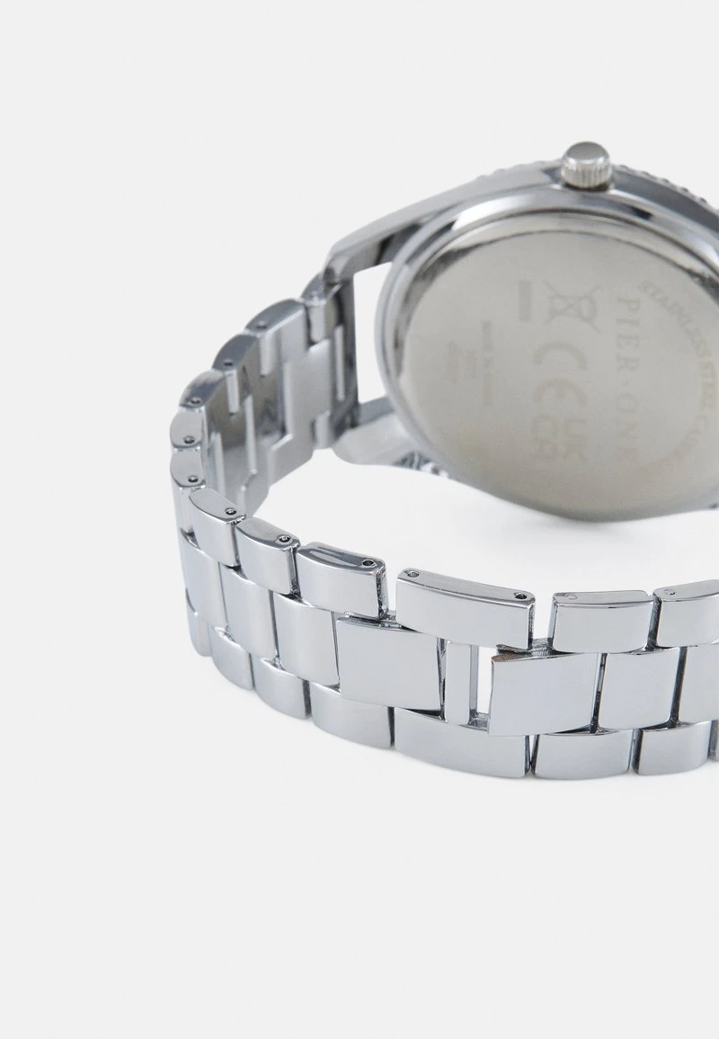 Pier One UNISEX - Uhr - Silver-coloured/green 4 Pier One UNISEX - Uhr - Silver-coloured/green – Bild 2