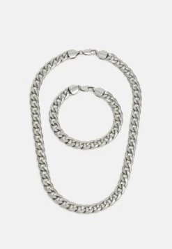 Pier One 2PACK SET - Halskette - Silver-coloured -Pier One Store 8c39ffde39e843089dc5aef781e1957b 1