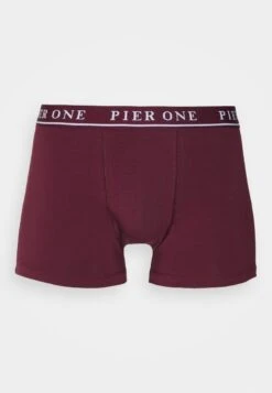 Pier One 5 PACK - Panties - Bordeaux/mottled Grey -Pier One Store 8feadeb1019a407bb7ad814b34c1c75e