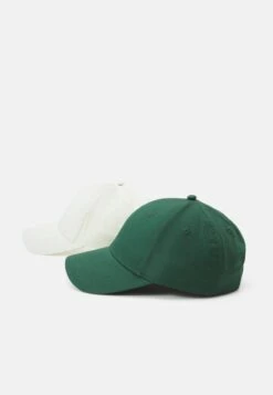 Pier One UNISEX 2 PACK - Cap - Green/off White -Pier One Store 99ca31b413ff4c18aa6122d7b5200082