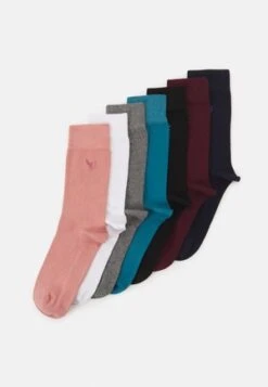 Pier One 3PACK - Socken - Dark Blue, Dark Red, White -Pier One Store bf4e754190e0449abaee1061f1cf25a7