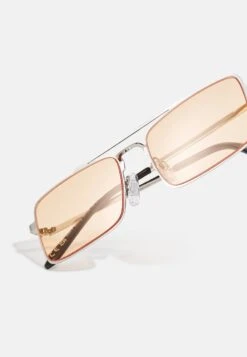 Pier One UNISEX - Sonnenbrille - Silver-coloured, Orange -Pier One Store c3e0b08b50694894a004abe5f6d7d7b9