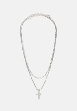 Pier One 2 PACK - Halskette - Silver-coloured -Pier One Store c5ae0146797b4ccdac45d5202f9341be 1