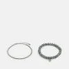 Pier One 2 PACK - Armband - Silver-coloured -Pier One Store c8a2904a872e44a69624b161aad3b165