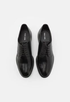 Pier One LEATHER - Schnürer - Black -Pier One Store d329b480fd9647fcb02de0ad52e20a04