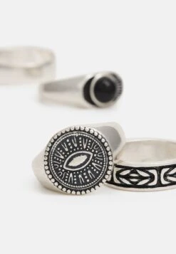 Pier One 5 PACK - Ring - Silver-coloured -Pier One Store db6a637888e34ec5a4d8dceca3b8fe16
