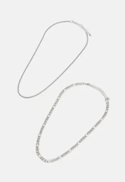 Pier One SET - Halskette - Silver-coloured 13 Pier One SET - Halskette - Silver-coloured -Pier One Store dc536fad5c54433bbebbb500401f9c06