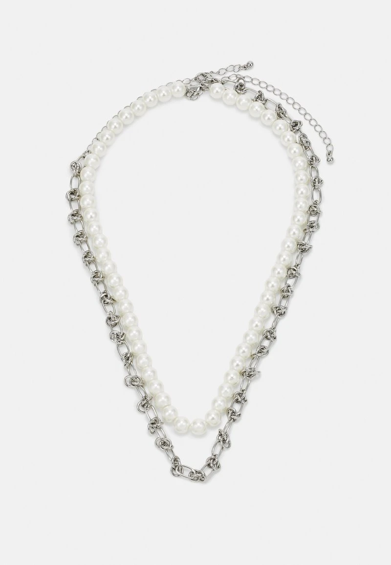Pier One 2 PACK UNISEX - Halskette - Silver 3 Pier One 2 PACK UNISEX - Halskette - Silver