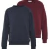 Pier One 2 PACK - Sweatshirt - Dark Blue/bordeaux -Pier One Store e8ca40f9b80c4f6f9ec83d1f66be0f35