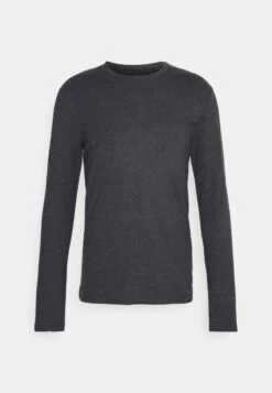 Pier One 7 PACK - Langarmshirt - Mottled Light Grey/white/mottled Dark Grey -Pier One Store ed92a811633b4c4985e1380acb2afd86