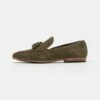 Pier One LEATHER - Slipper - Green -Pier One Store f0acf39d5390471aac302c573f5defcd