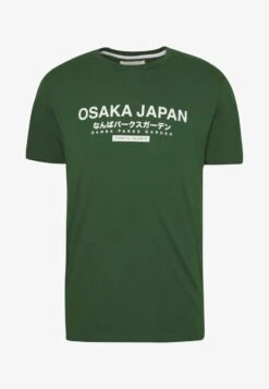 Pier One OSAKA TEE - T-Shirt Print - Green -Pier One Store f9ffb5961b9649b2add9c0a95b3f22fd